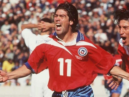 Camiseta Selección  Chile mundial 1998 Local manga larga | Retro