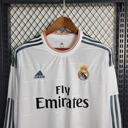 Camiseta Real Madrid Local Manga Larga Retro 2013/14